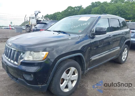 2012 Jeep Grand Cherokee Laredo из США, поврежденный, VIN 1C4RJFAG7CC316324